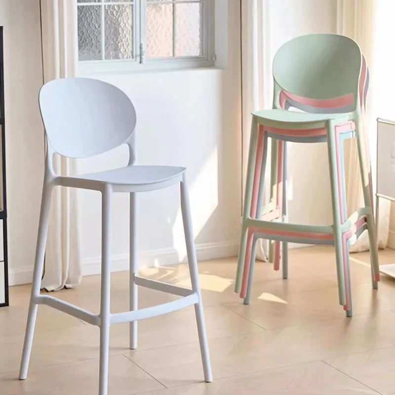 

Bedroom Height Bar Stools Cream Reception Desks Relaxing Aesthetic Nordic Bar Stools Gaming Height Sillas Lounge Suite Furniture