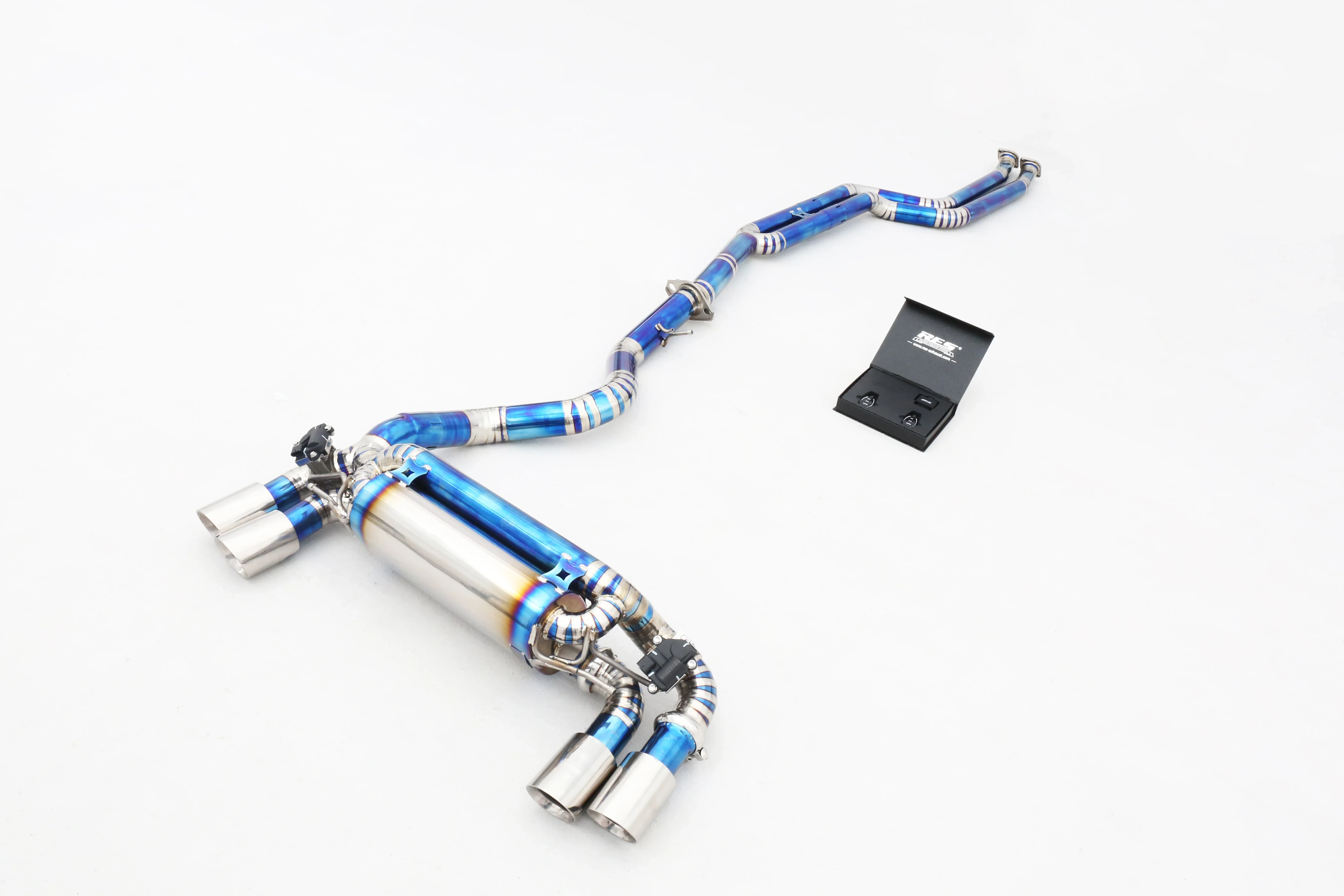 تخصيص المصنع 304 نظام عادم صمام من الفولاذ المقاوم للصدأ/التيتانيوم مصمم لـ 1M E82 3.0T N54