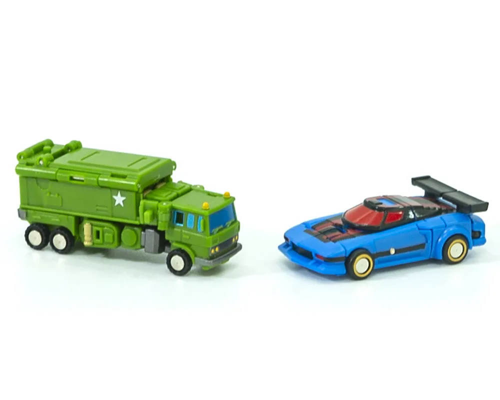 شخصية عمل روبوت متحول ، جمارك DRWU ، ألعاب جاك حديدي ، رافعة متحركة ، مطرقة صغيرة ، في المخزن ، جديدة