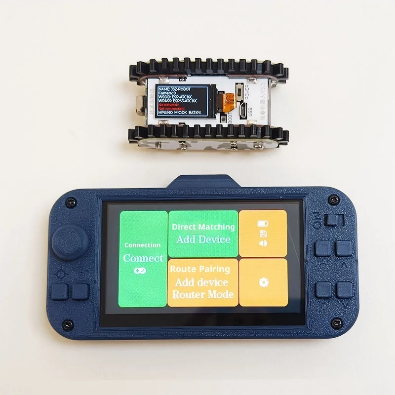 Mini-Aufklärungsroboter, ferngesteuertes Videoauto, Pipeline-Roboter, ESP32S3-Entwicklungsboard, Bildübertragungsmodul