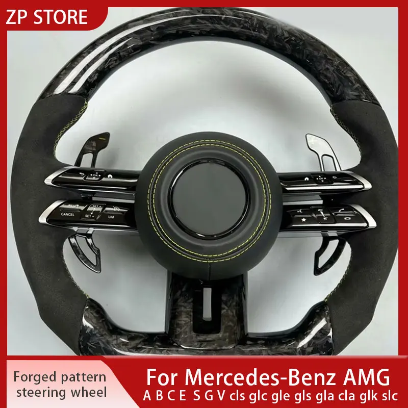 

Для Mercedes Benz W203 W204 W205 W238 W222 W212 W211 sl63 cla45 g63 W220 GLE GLS W219AMG руль кованый 2005-2024