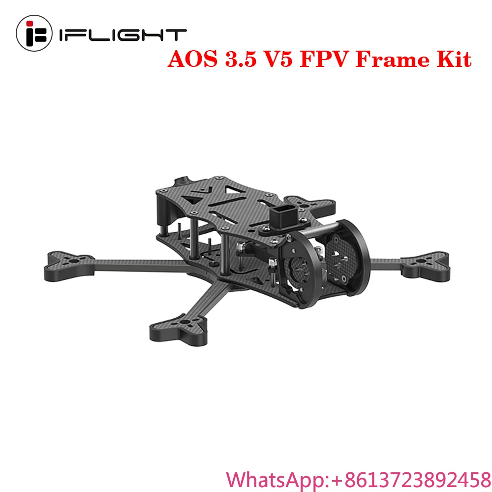 

IFlight AOS 3.5 V5 O3 FPV Frame Kit with 4mm arm FPV Frame For O3 Air Unit HD Carbon Fiber Quadcopter Frame Kit