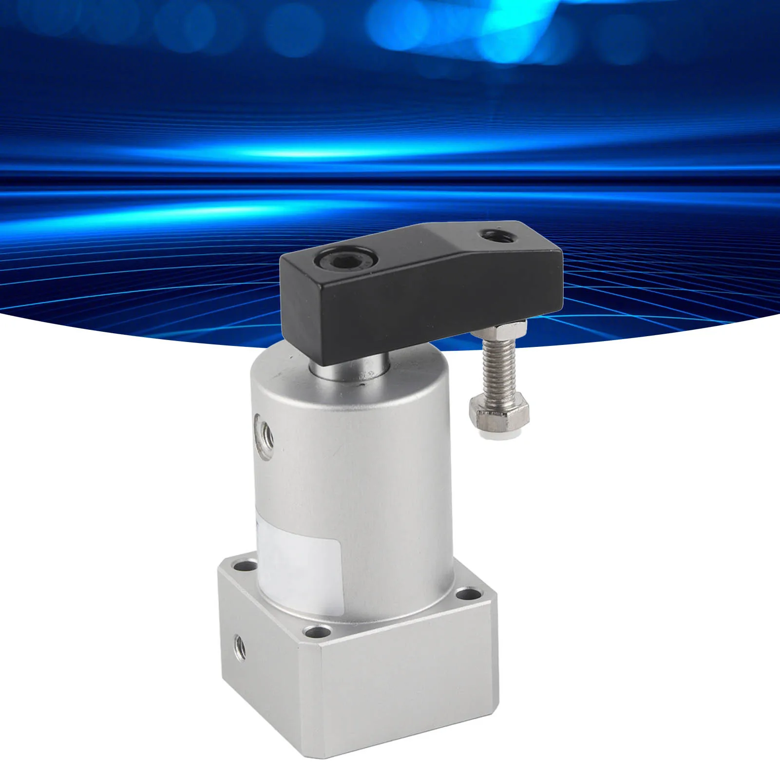 صفقة التخليص اسطوانة هوائية دوارة 90 درجة زاوية لقط الزاوية الضغط عالية الجودة سبائك الألومنيوم الهواء سوينغ أداة #4