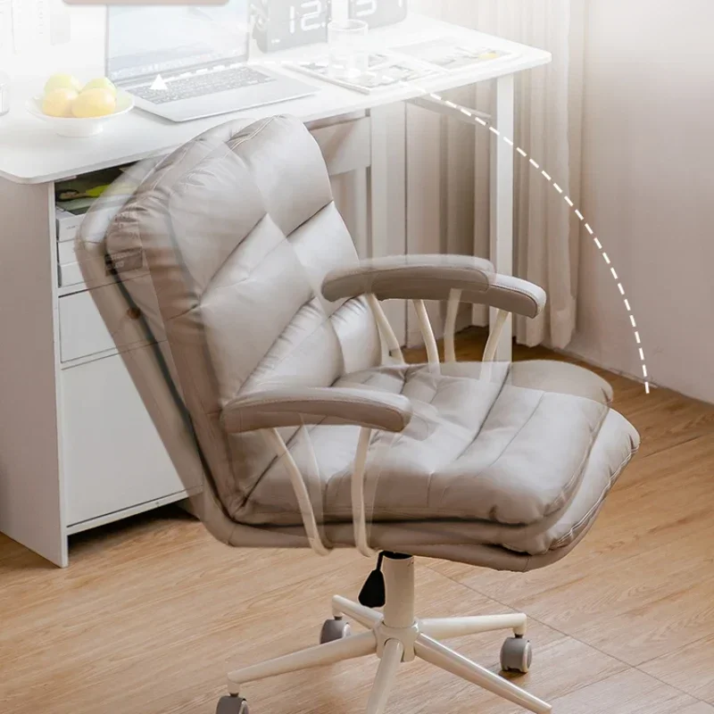 Comfy Cheap Backrest Chair Extender Normal Armrest Living Room Mobile Chairs Computer Swivel Sedia Da Ufficio Office Furniture