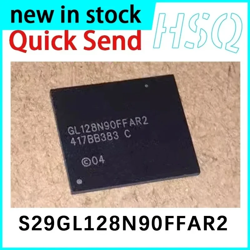 1PCS S29GL128N90FFAR2 GL128N90FFAR2 New Car Audio Amplifier Memory Chip