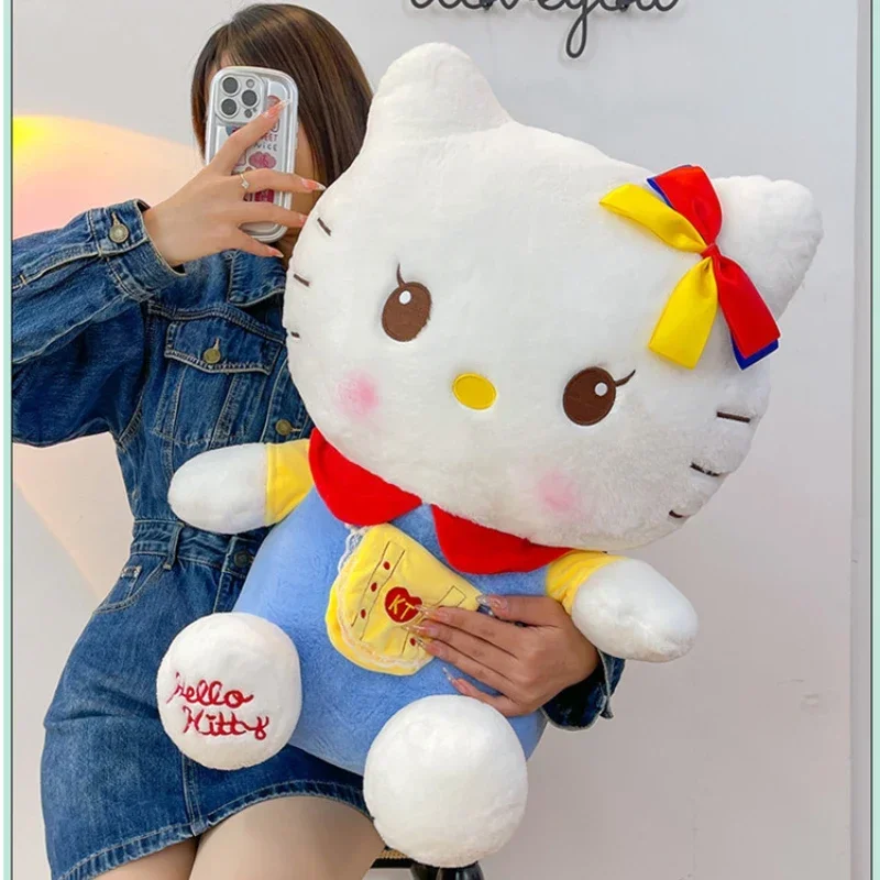 60 cm Anime Sanrio Cosplay Cross-dressing Puppe Minion Pacha Hund Plüsch Spielzeug Kissen Nette Große kinder Geburtstag Geschenk dekoration