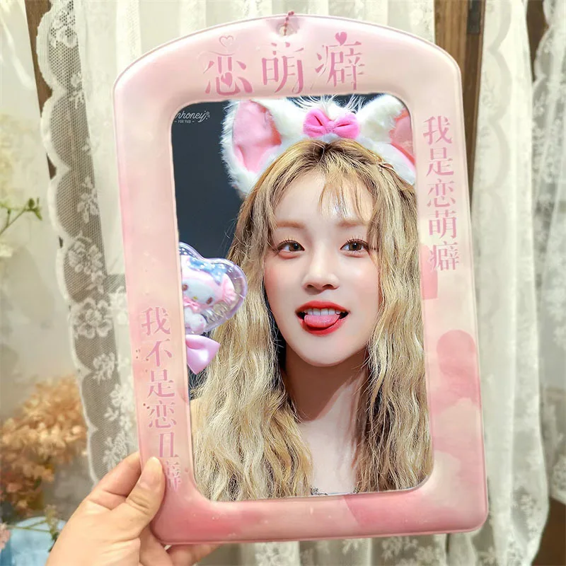 A4 Card Organizer Card Holder Card Holder Kpop Jumbo Card Holder Card Book Decoration Hanging Photo Organizer Girl Gift K-pop