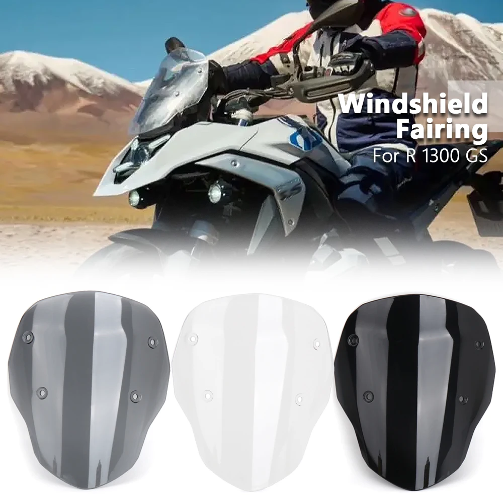 BMW R1300 GS R 1300 GS R1300GS r1300gs 2023 2024 용 아크릴 윈드 디플렉터, 오토바이 액세서리