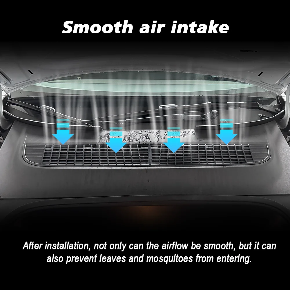 Für Tesla Neues Modell YL Y Launch Juniper Klimaanlagen-Einlassnetz Anti-Insekten Staubdicht – Detail 5