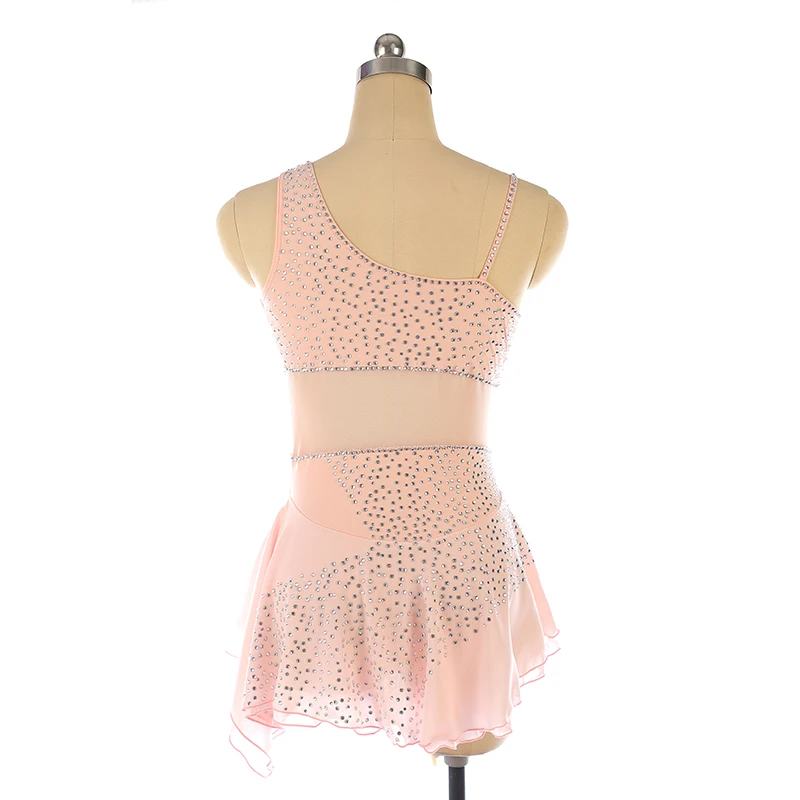 Customized Children'S Figure Skating Costumes, Competition Dresses, Dresses, Blue Skating Skirts