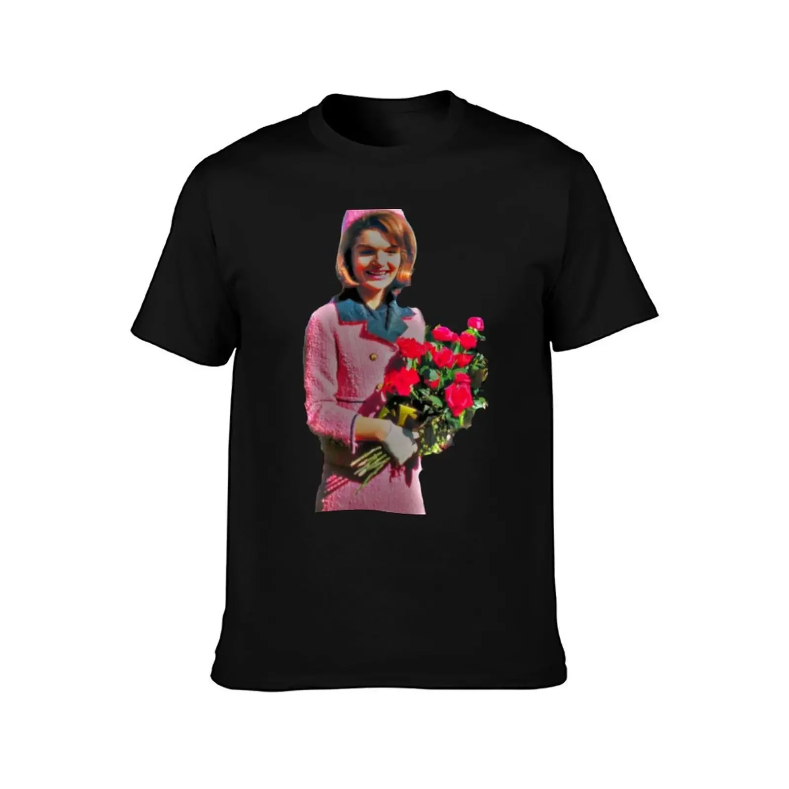 Jackie in the Pink Suit T-Shirt shirts graphic blanks mens shirts graphic tee