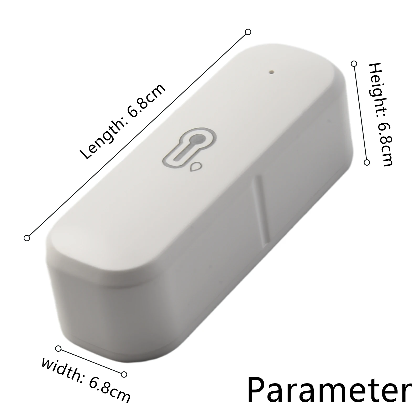 Temperature & Humidity Sensor for Smart Life with For Tuya Wireless Hub Support for Continuous Real-Time Tracking