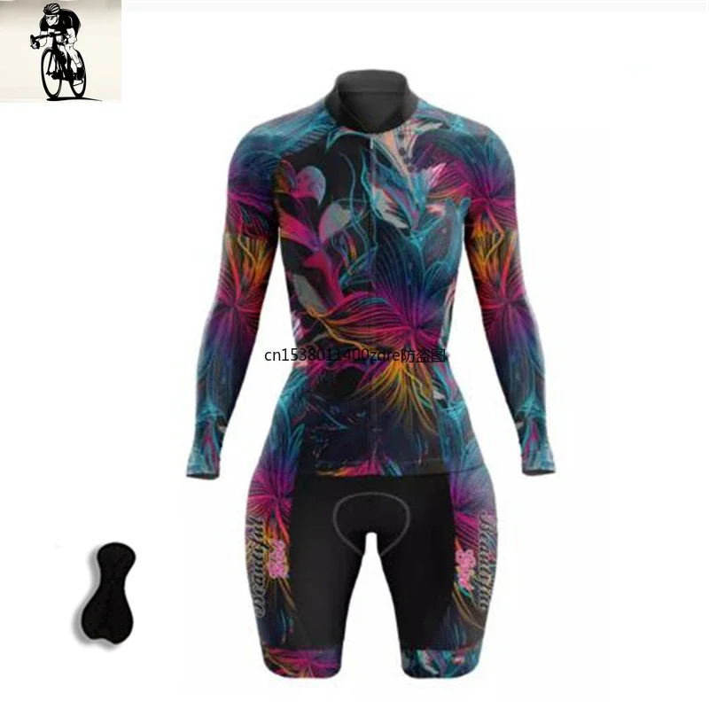 Summer Bike Clothing Skinsuit Short Sleeve Pro Team Triathlon Uniform Mtb Suit,Cycling Jumpsuit for Women's  Bicyle  Jersey Sets