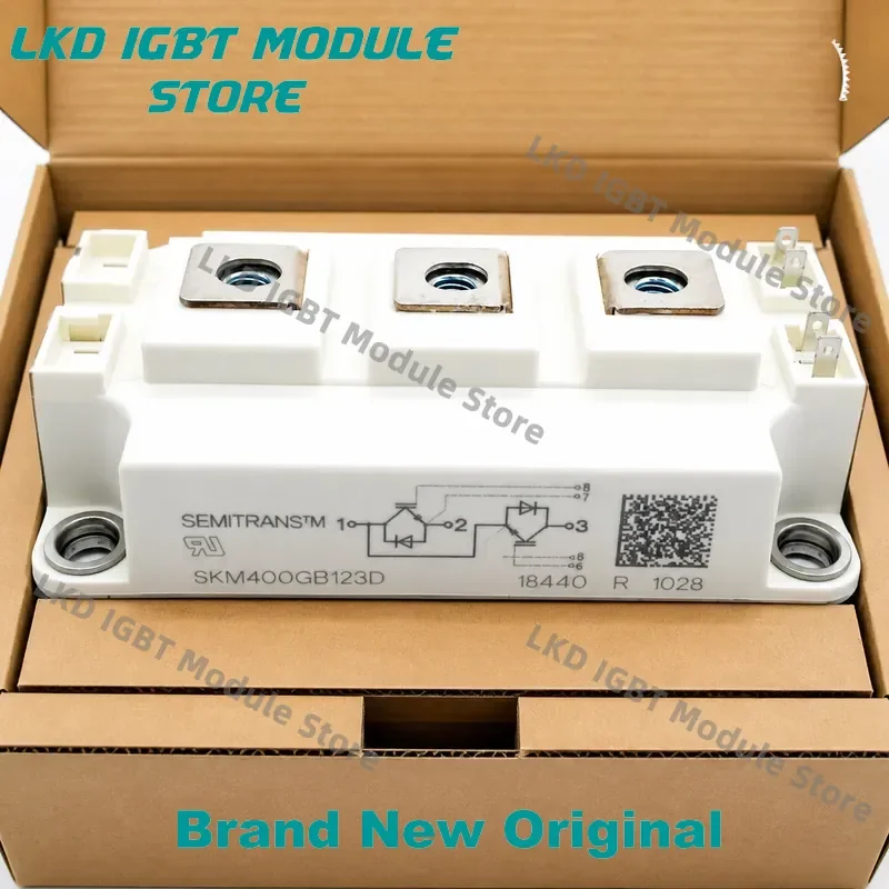 for SKM400GB123D for SKM400GB124D New Power Module IGBT Transistor High Performance Replacement Part for Industrial Inverter