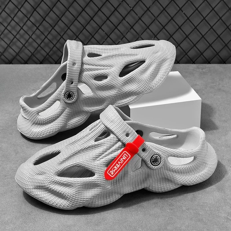 

Summer Men Slippers Comfortable Platform Outdoor Sandals Beach Slippers Flip Flops Male Indoor Home Slides Bathroom Shoes