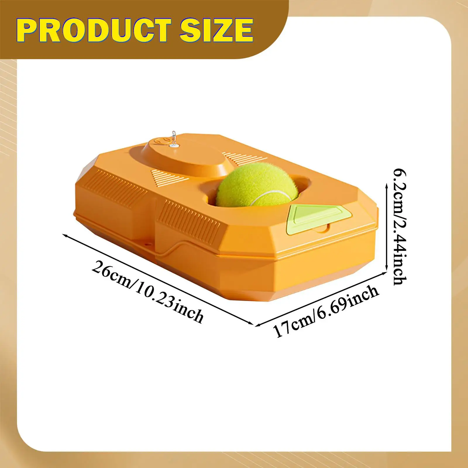 

Tennis Rebounder Solo Trainer,Nonslip Base Portable Self Practice with String Training Equipment for Adult Kids Women Men Player