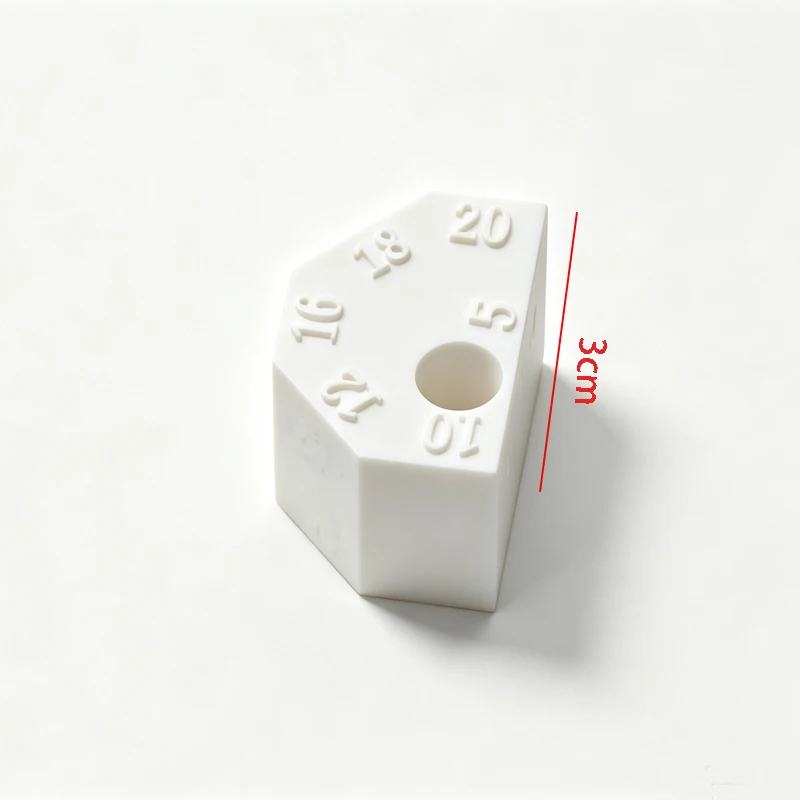Suitable for 5mm, 10mm, 12mm, 16mm, 20mm Wood Board Sizes, Woodworking Pencil Marking Block for Marking Parallel Lines of Different Sizes, Marking Tool Module