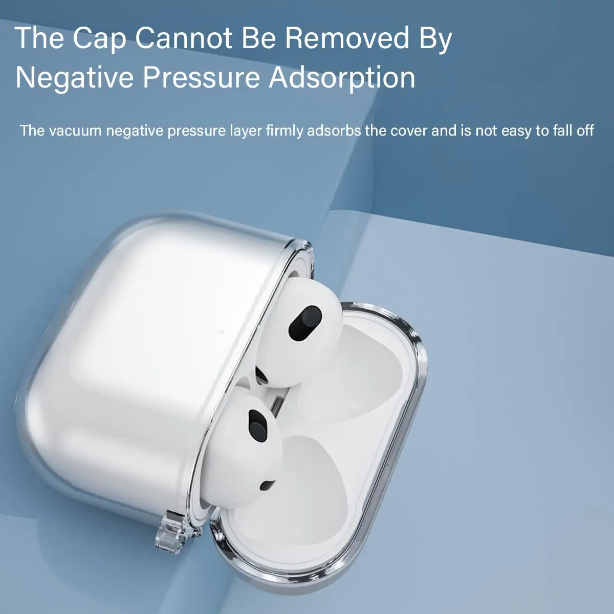 Brokatowe przezroczyste miękkie etui TPU do słuchawek AirPods 4 Silikonowe etui do słuchawek AirPods 4 generacji z haczykiem (2024)