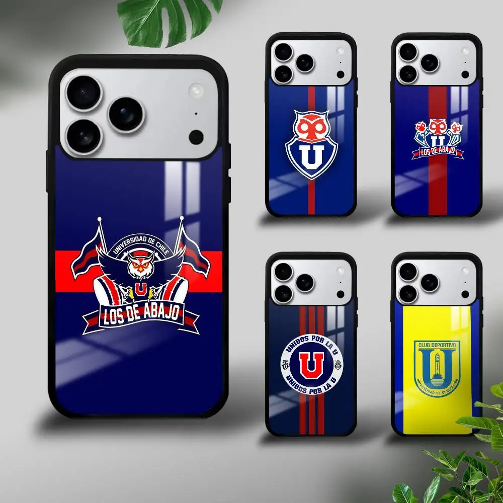 

Phone case 1PC C-Chile University For iPhone 17 16 15 14 13 12 11 Pro Max Mini Plus Hard Mirror Funda