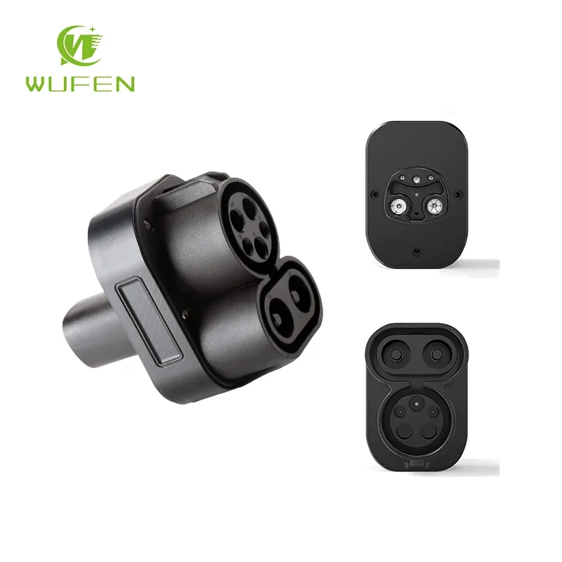 WUFEN CCS1 슈퍼차저 CCS1-테슬라 어댑터 250A 250KW 전기차 충전기 DC 어댑터 CCS-네슬레 DC 컨버터 (테슬라 모델 3/X/Y/S용)