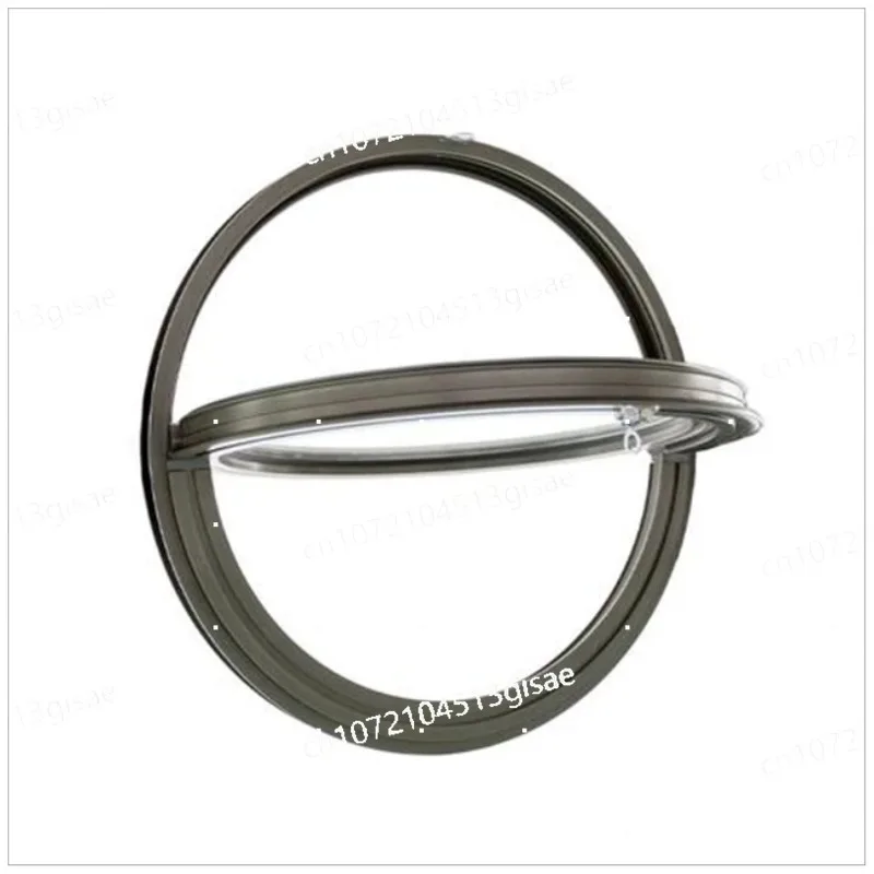 Aluminum Frame Tempered Glass Circular Pivot Circular Window