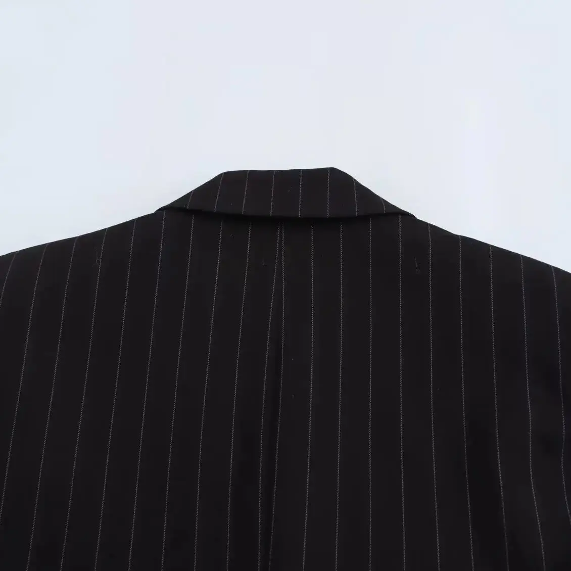 2025 WOMAN Fashion European and American Style Autumn New Minute Style Striped Suit Long Sleeve Jacket Outerwear Mujer