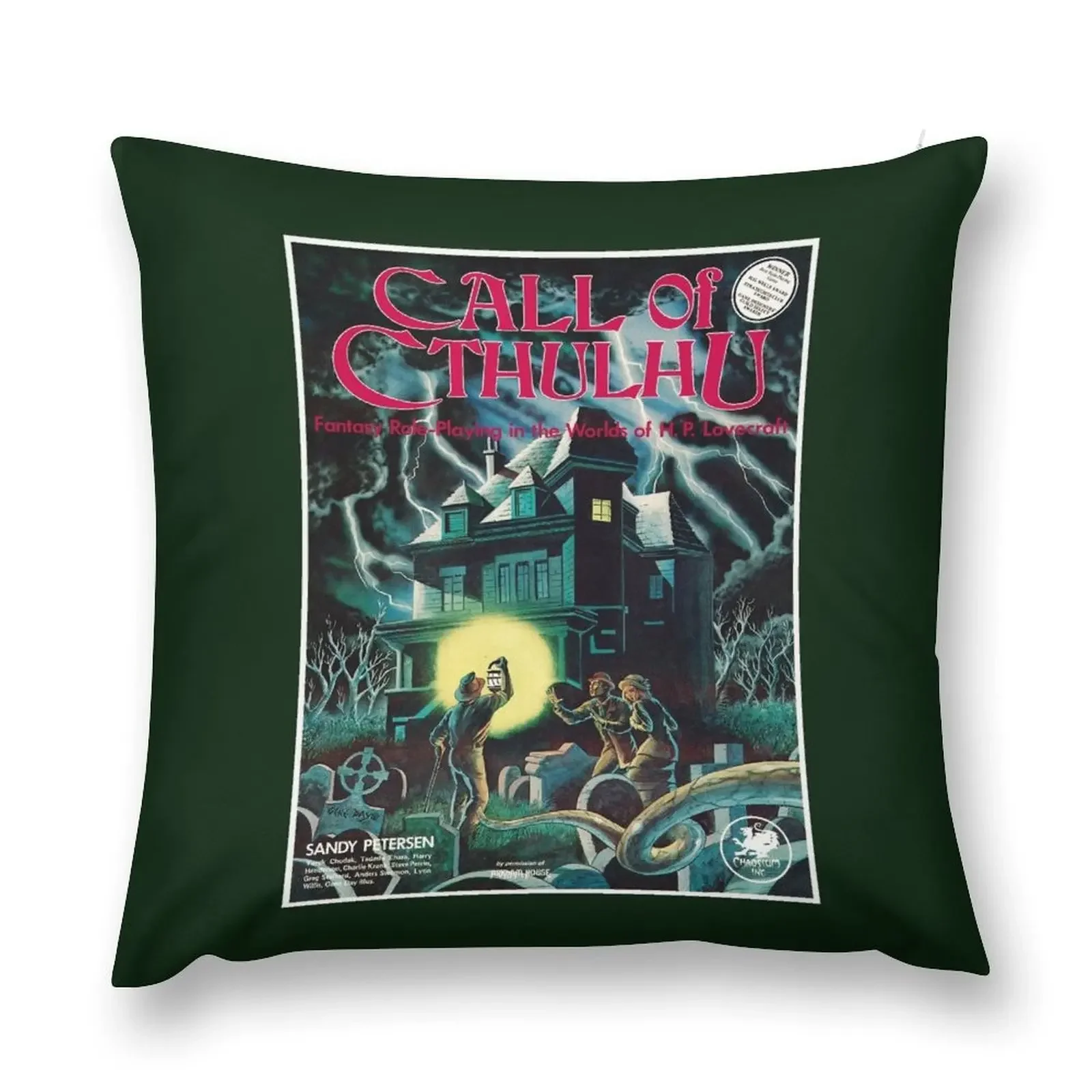 

Call of Cthulhu 1st Edition Cover Throw Pillow Pillow Case pillowcases for sofa cushions pillow