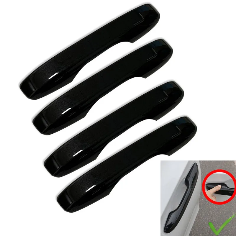 4Pcs/set Door Handle Trim Covers For Honda Civic 11th 2022 2023 2024 Sedan Hatchback Car-Styling Exterior Parts ABS Accessories