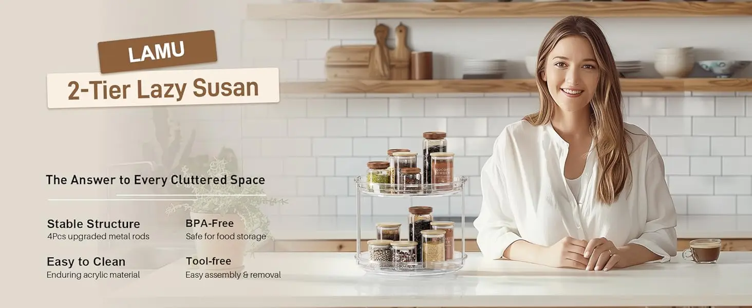 2 Tier Lazy Susan