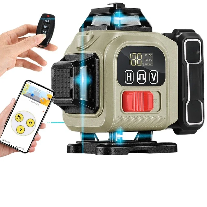 

Green light intense light level 16-line blue light high-precision laser infrared