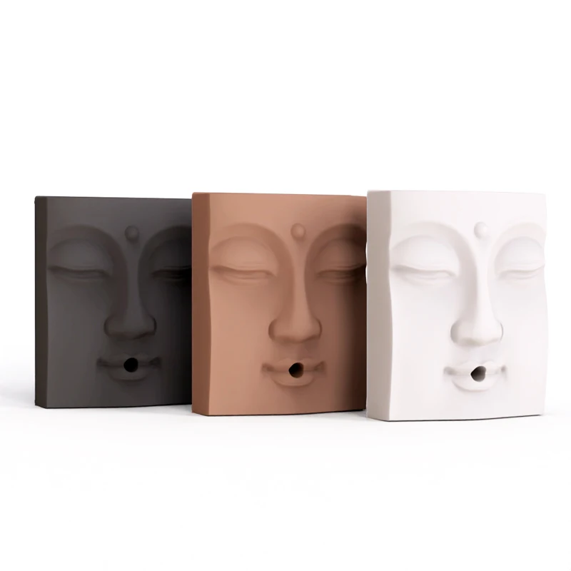 

Concrete Incense Insert Silicone mold Buddha Cement incense Burning bracket Mold Creative design incense inserts Furniture molds