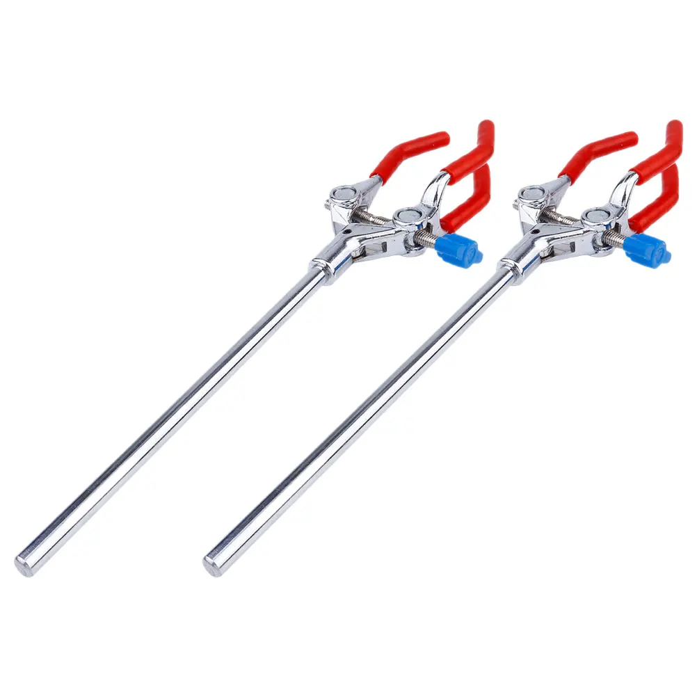 

2 Pcs Clamp Adjustable Lab Accessory Beaker Clips Laboratory Flask for Holder Clampu-shaped Flasks