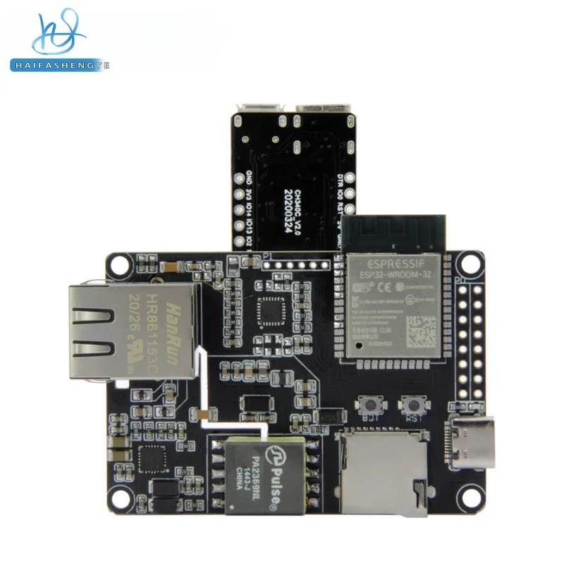 T-INTERNE T-POE ESP32 Ethernet adapter and downloader expansion board