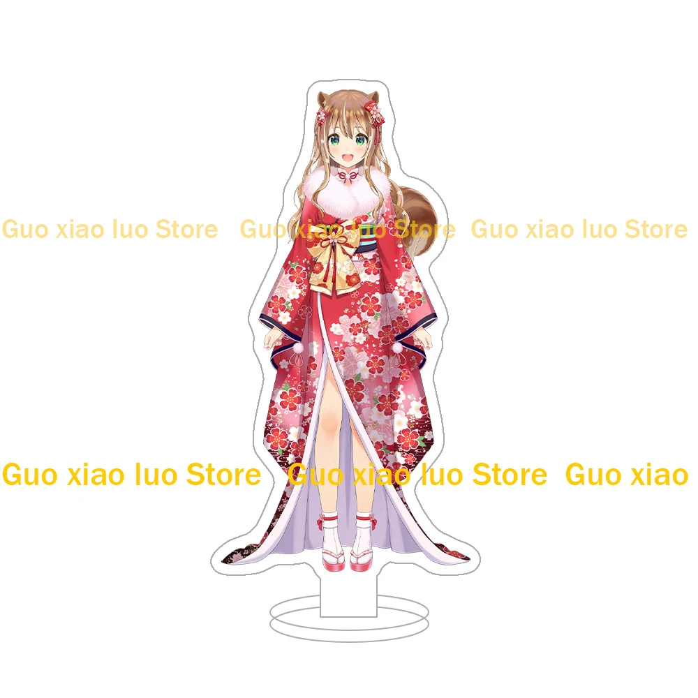 Guo xiao luo HOLOLIVE Virtual Natsuiro Matsuri Murasaki Shion Nakiri Choco كيمونو الجلد الشخصية الرسمية حامل أكريليك حلية