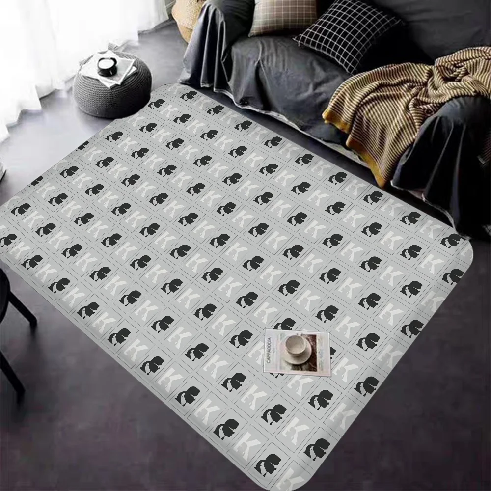 

Art K-Karls Director-L-Lagerfelds Floor Mat INS Style Soft Bedroom Floor House Laundry Room Mat Anti-skid Household Carpets