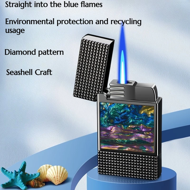 Creative Outstanding Appearance Beautiful Color Smooth Sound Loud Clear High-end Lighter  Gift Cigarette Accessories