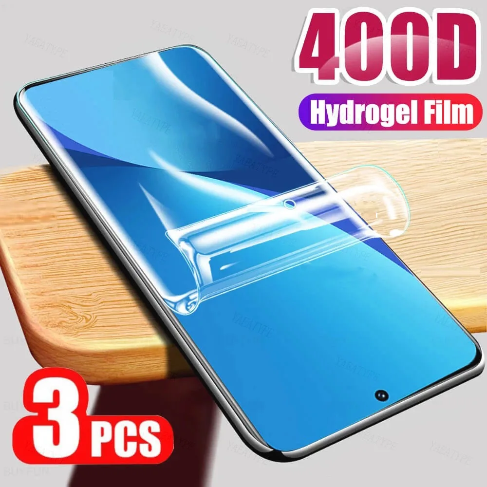 3Pcs Hydrogel Film For Tecno Pova 5 Free Fire 6.78