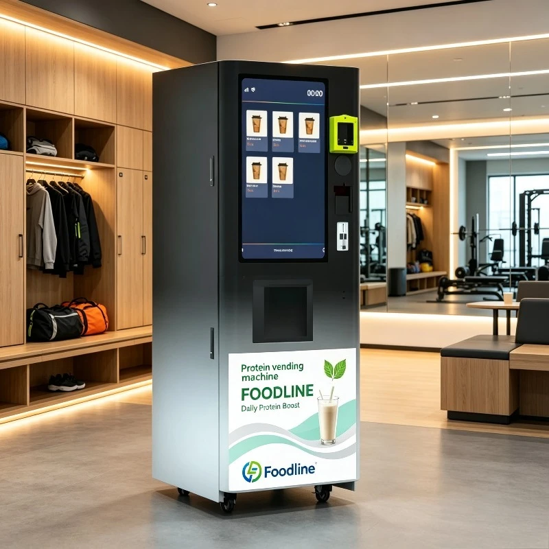 FL Customize Self-service Protein Shake VendingMachine Coffee Robot Kiosk Vending Machine with Independent Stirring System