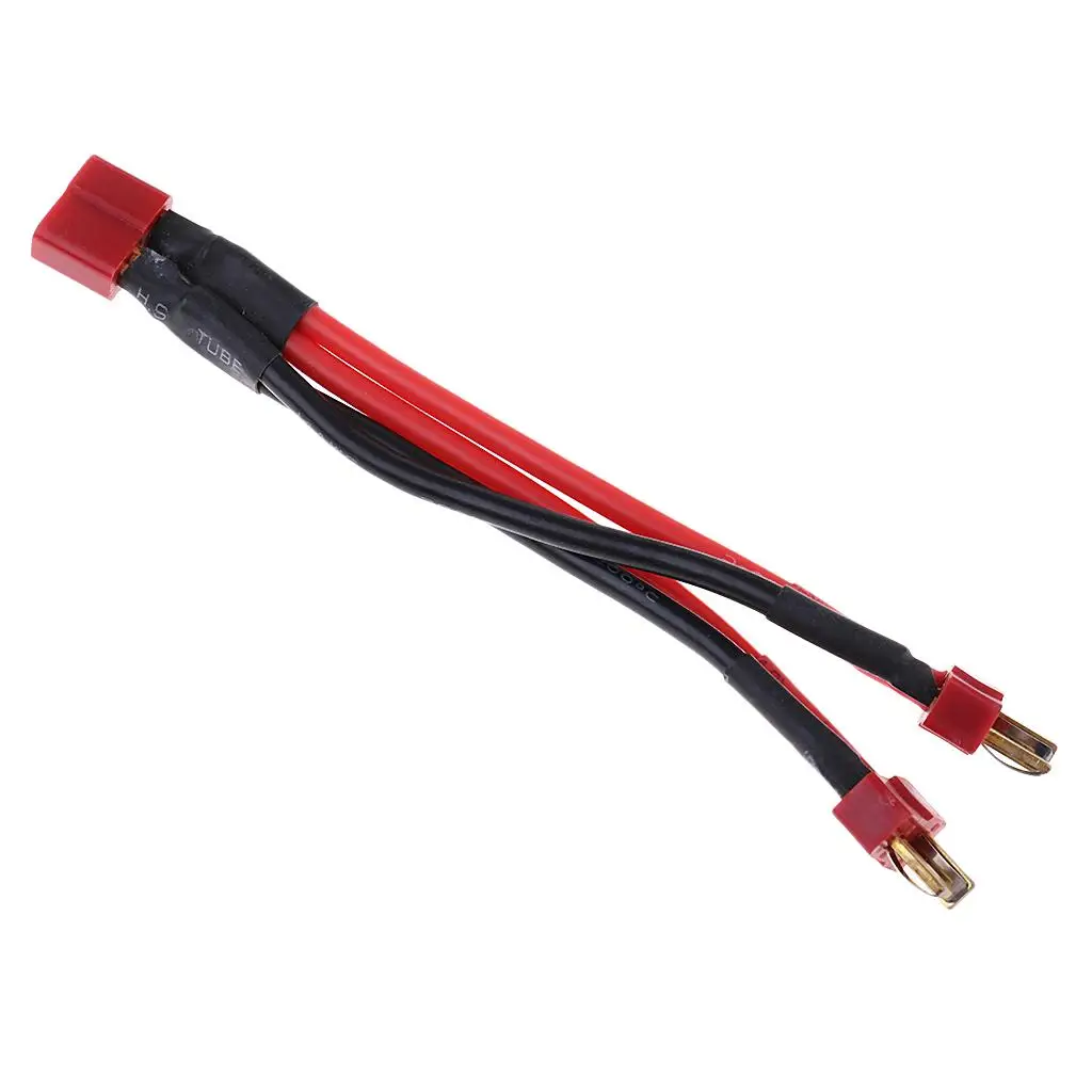 MagiDeal Professional, 1 шт., 14AWG, Т-образный разъем, параллельный кабель, Y-образный жгут для радиоуправляемой батареи, детали разъема «папа» и «мама» MagiDeal Professional, 1 шт., 14AWG, Т-образный разъем, параллельный кабель, Y-образный жгут для радиоуправляемой батареи, детали разъема «папа» и «мама»