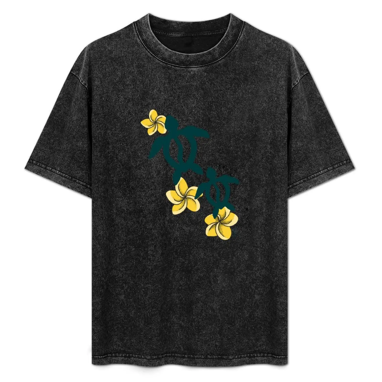 

Honu (color) T-Shirt Daily Work Short Sleeve Top
