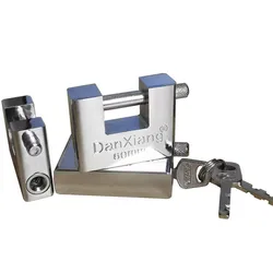 Top Security Shipping Container Garage Trailer Padlock Heavy Duty with 3 Keys