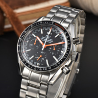 39mm DC Watch Sport 24 hours Multifunction Watches Top Brand Luxury Full Steel full chronograph Quartz Clock OS20 Men