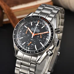 39mm DC Watch Sport 24 hours Multifunction Watches Top Brand Luxury Full Steel full chronograph Quartz Clock OS20 Men