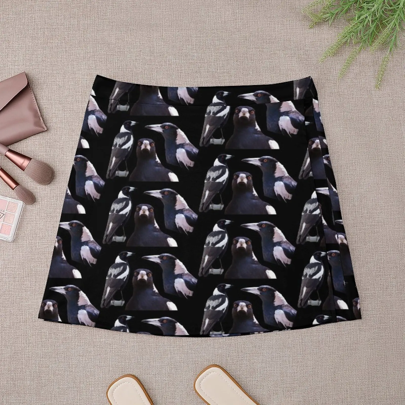 MAGPIES BLACK Mini Skirt skirt for woman fairy grunge Female skirt Woman clothing Mini