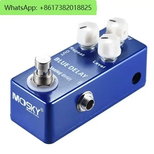 

Moskyaudio Blue Delay deep blue guitar delay effector