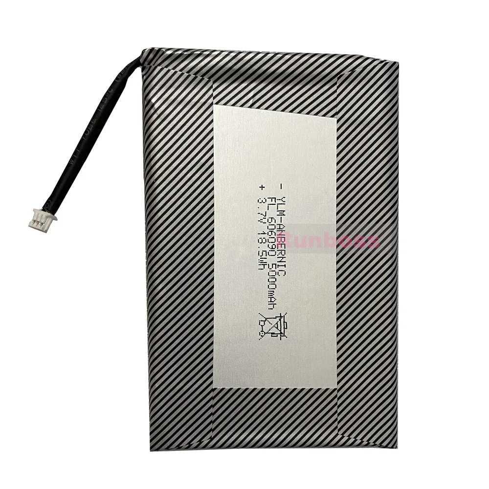 3,7V 606090   Bateria 5000mAh para console de jogos portátil Anbernic RG505