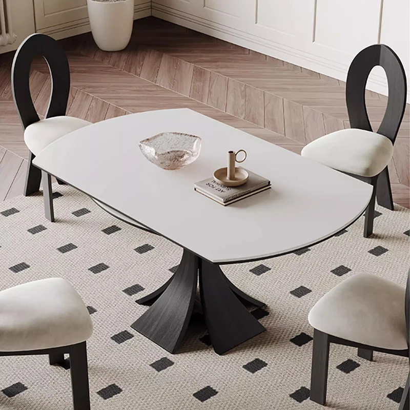 Para cozinha extensível mesa de jantar designer escrita recepção mesa de jantar café bistrô centro mesas de comedor móveis para casa