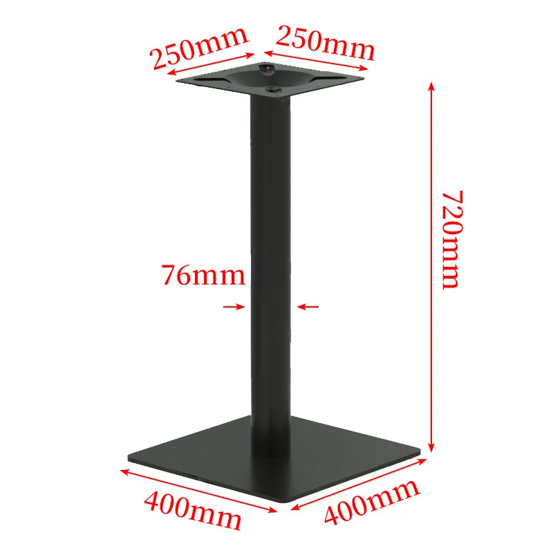 Light luxury marble sintered stone dining legs, stainless steel table leg brackets, sintered stone table iron  legs