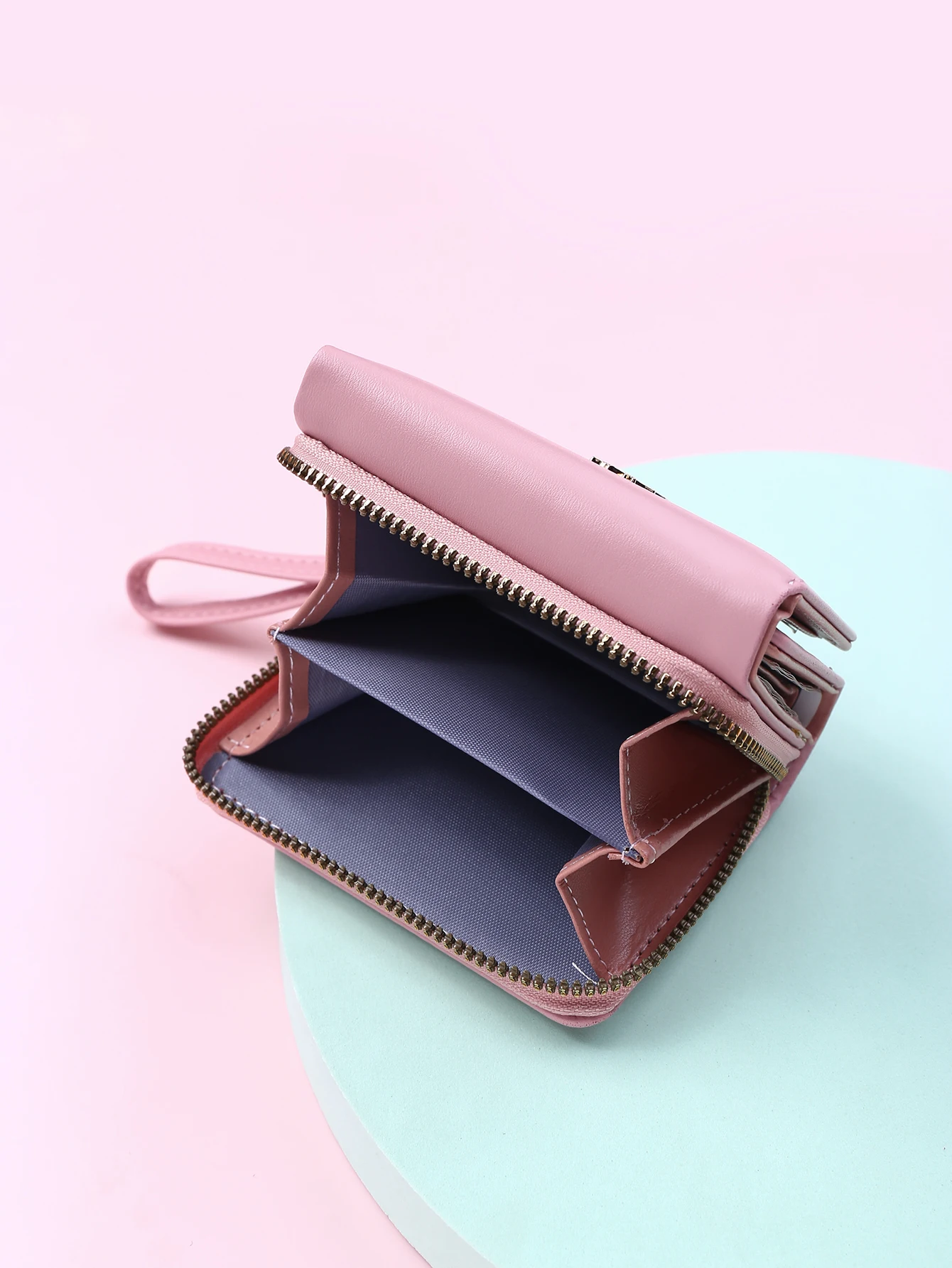 Luxus Marke frauen Kleine Brieftasche Weibliche Karte Halter Kurze Brieftaschen mit Geldbörse für Frau Damen PU Leder Haspe Mini kupplung – Detail 10