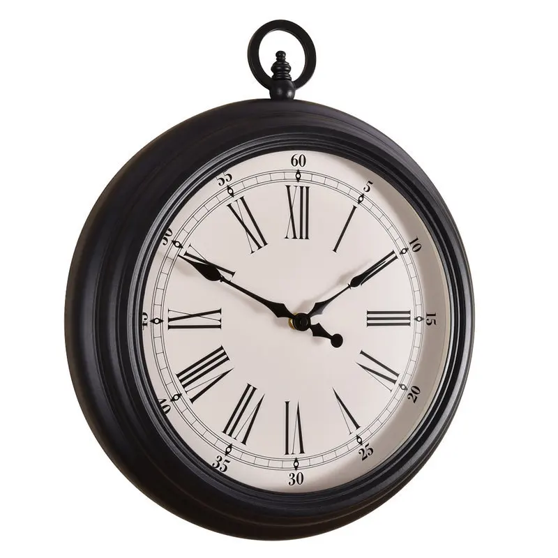 Nordic creative quartz clocks, living room wall clocks, European retro wall watches, American pocket watches, simple and modern